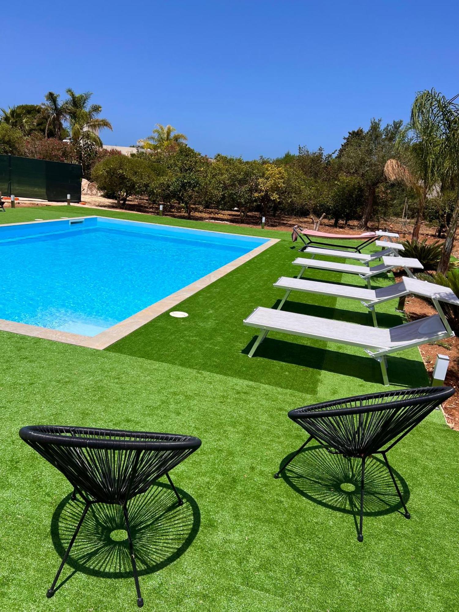 Villa Siciliana Con Piscina "Dal Picciotto" Marsala Eksteriør bilde
